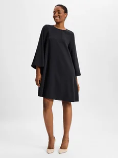 JOOP! Damska sukienka o linii A - Denise Kobiety czarny jednolity, 34 - Sukienki - miniaturka - grafika 1