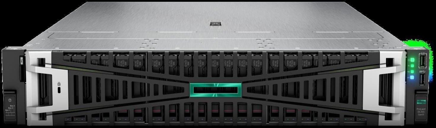 HPE PL DL345g11 AMD Epyc 9115 2.6G/16C 2x32G 2x960G 2x1000W MR416i-p 8SFF 4p1G Smart Choice P81839-425