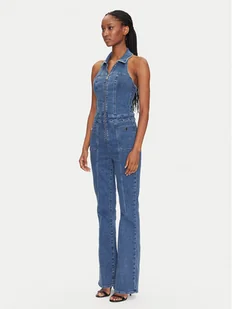 Guess Kombinezon W5GD1C D4LT0 Niebieski Regular Fit - Kombinezony - miniaturka - grafika 1