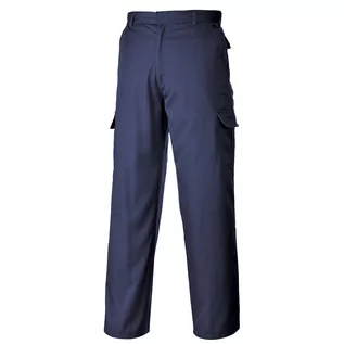 Spodnie męskie - Portwest portwest c701bkr28 talii, normalny długość Combat -- Czarny, niebieski C701NAR40 - grafika 1