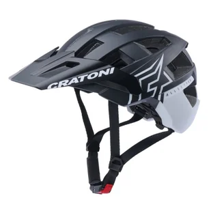 CRATONI MTB - Kask rowerowy AllSet Pro czarny/biały matowy - Kaski rowerowe - miniaturka - grafika 1