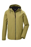 Kurtki męskie - G.I.G.A. DX Męska kurtka funkcyjna/kurtka outdoorowa wodoszczelna z kapturem GW 32 MN JCKT, pistacja, 4XL, 41867-000 - miniaturka - grafika 1