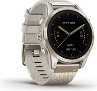 Smartwatch - Garmin Epix 2 Sapphire 010-02802-20 Beżowy - miniaturka - grafika 1