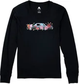 Koszulki i topy damskie - t-shirt damski BURTON TALENT SCOUT LS True Black - miniaturka - grafika 1