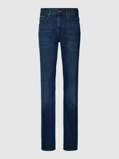 Spodnie męskie - Jeansy o kroju regular fit z 5 kieszeniami model ‘REGULAR MERCER’ - grafika 1