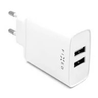 Ładowarki do telefonów - A Plus Ładowarka sieciowa FIXED 2xUSB 15W Smart Rapid Charge FIXC15-2U-WH) Biała - miniaturka - grafika 1