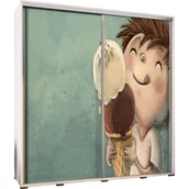 Szafy - Szafa 205 z Grafiką Lodzik Penelopa Maridex Dąb Artisan - miniaturka - grafika 1