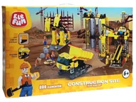 Klocki - Klocki Elefun Construction Site Plac budowy J5761A - miniaturka - grafika 1