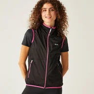 Kurtki i kamizelki sportowe damskie - Regatta Damska kamizelka Lankin II Czarny, Rozmiar: 46 - miniaturka - grafika 1