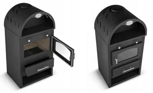 Kominek wolnostojący koza stalowy 5-7kW (średnica wylotu spalin: 130 mm) - spełnia anty-smogowy EkoProjekt 99680075 - Kominki wolnostojące - miniaturka - grafika 10