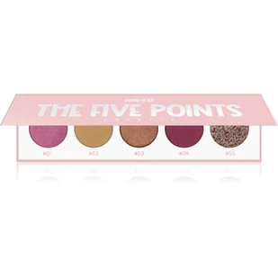 MIYO FIVE POINTS COLOR BOX EDITION Paleta 5 cieni 27 PURPLE HEART - Cienie do powiek - miniaturka - grafika 1