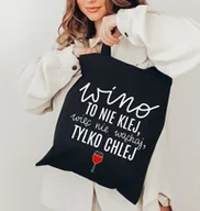 Torby i wózki na zakupy - EKO TORBA Na wino na urodziny - miniaturka - grafika 1