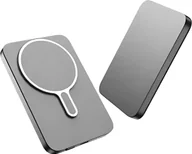 Powerbanki - Powerbank 10000mAh 20W PD SOLIDNY szybkie ładowanie 15W Qi MagSafe 22.5W QC - miniaturka - grafika 1