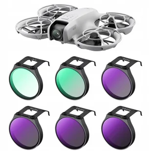 Zestaw Filtrów 6w1 Filtr Polaryzacyjny Pl Uv Nd8 Nd16 Nd32 Nd64 Do Dji Neo / Sku.2332 - Akcesoria do drona - miniaturka - grafika 1