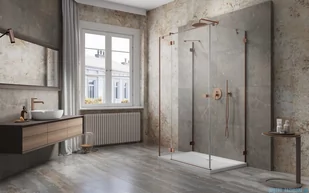 Radaway Essenza Pro Brushed Copper Kdj+S kabina 70x110x70cm lewa szczotkowana miedź 10097311-93-01L/10098070-01-01/10098070-01-01 - Kabiny prysznicowe Radaway Essenza Pro Brushed Copper Kdj+S kabina 70x110x70cm lewa szczotkowana miedź 10097311-93-01L/10098070-01-01/10098070-01-01 - Kabiny prysznicowe - miniaturka - grafika 4