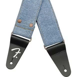 Fender x Wrangler Riveted Denim Strap Light Indigo - Inne akcesoria gitarowe - miniaturka - grafika 3