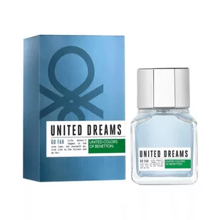Benetton United Dreams Man Go Far Edt 60ml - Wody i perfumy męskie - miniaturka - grafika 1