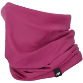 Apaszki i szaliki damskie - Komin 4F 4FAW23ABDAU042 (kolor Różowy) - miniaturka - grafika 1