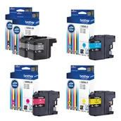 Tusze oryginalne - Tusz Brother LC-525XL+ LC-529XL Oryginał KOMPLET - miniaturka - grafika 1