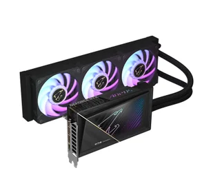 Gigabyte GeForce RTX 5080 AORUS Xtreme Waterforce 16GB GDDR7 DLSS4 (GV-N5080AORUSX W-16GD) - Karty graficzne - miniaturka - grafika 1