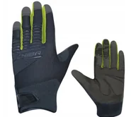 Rękawiczki rowerowe - Rękawiczki rowerowe Chiba Downhill czarno-żółte rozm. M - miniaturka - grafika 1