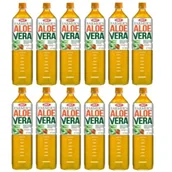 Soki i napoje niegazowane - Okf Napój Farmers Aloe Vera z cząstkami aloesu Mango Zestaw 12 x 1500 ml - miniaturka - grafika 1