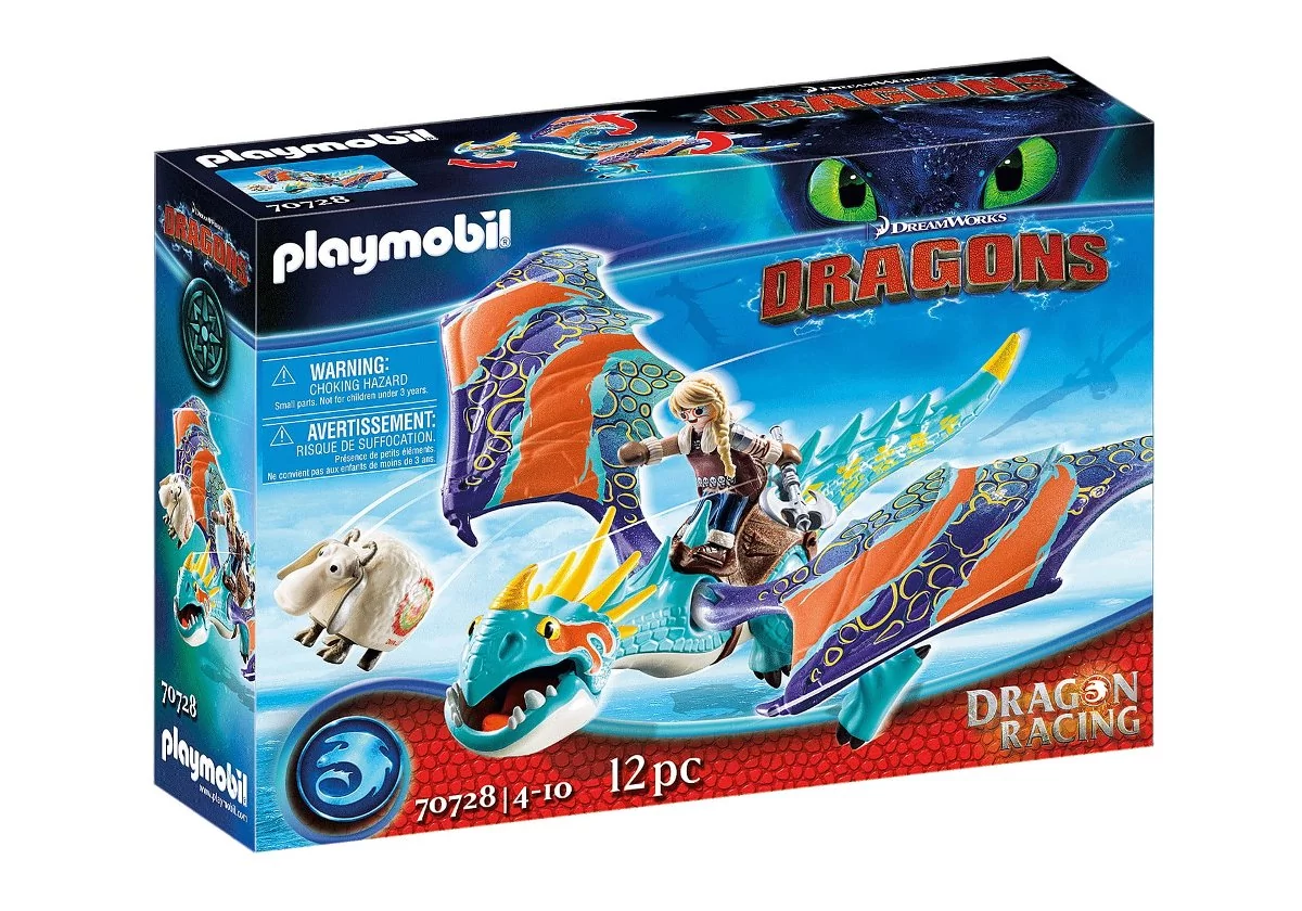 Playmobil amp;reg; amp;reg; Dragon Racing 70728. Astrid i Wichura