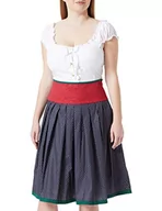 Spódnice - BERWIN & WOLFF TRACHT FOLKLORE LANDHAUS Spódnica damska, czarny czerwony, 38 - miniaturka - grafika 1