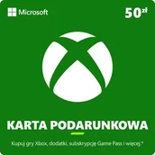 Kody i doładowania cyfrowe - Microsoft Xbox Live 50 zł - miniaturka - grafika 1