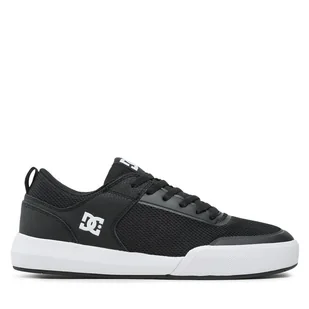 Sneakersy DC Transit ADYS700227 Czarny - Sneakersy męskie - miniaturka - grafika 1