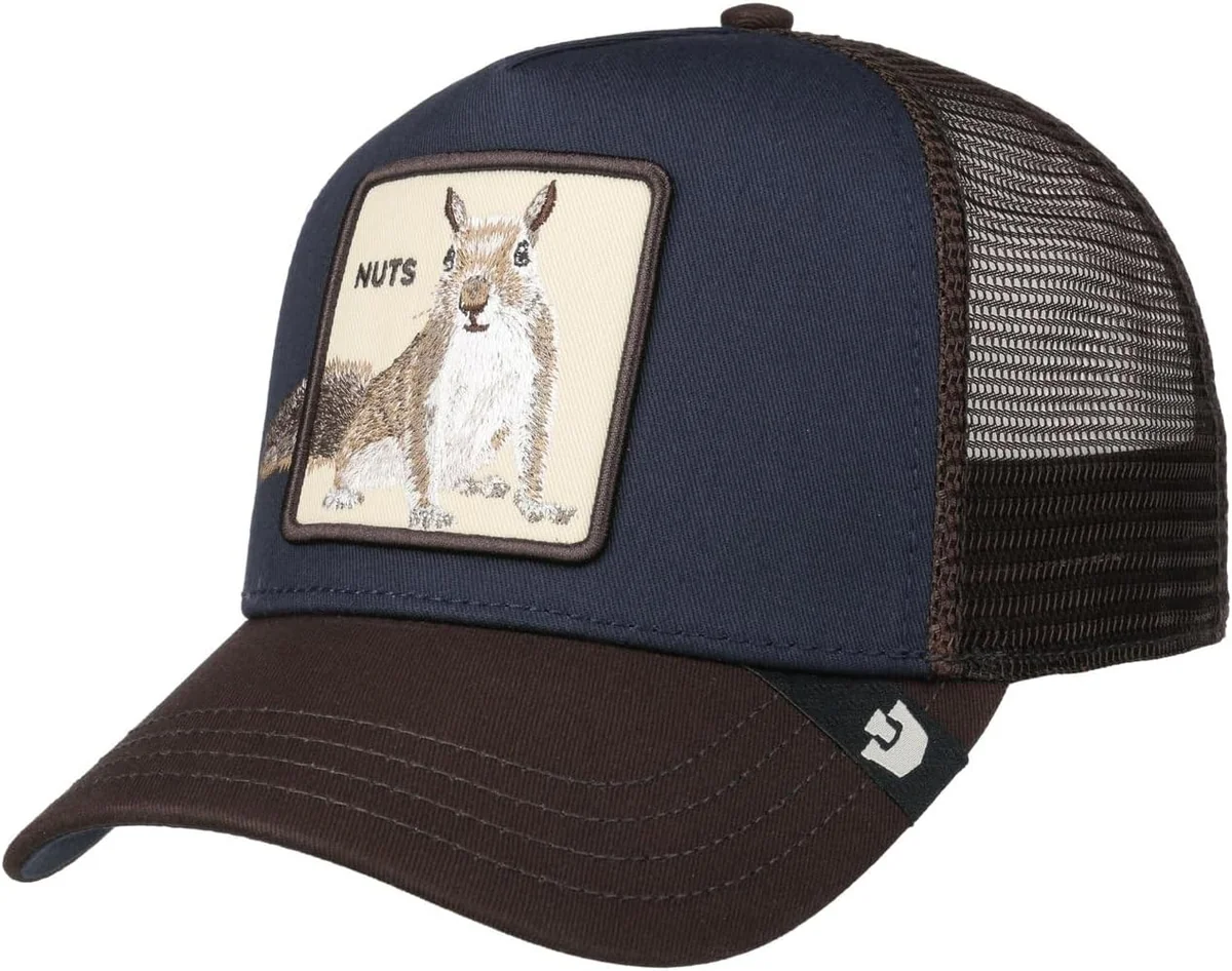 Goorin Bros. Over The Line Squirrel Trucker czapka z siateczki regulowana