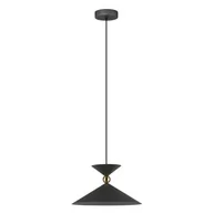 Lampy sufitowe - Quelto lampa wisząca 1-punktowa grafitowa PND-84432-1-GR - miniaturka - grafika 1