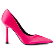 Czółenka - Wysokie szpilki damskie Vinceza fuksjowe różowe - miniaturka - grafika 1