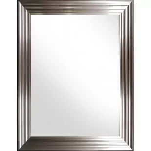 Ars Longa Malaga lustro 84x64 cm prostokątne nikiel MALAGA5070-N - Lustra - miniaturka - grafika 1
