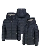 Kurtki damskie - Sublevel Kurtka pikowana w kolorze granatowym - miniaturka - grafika 1