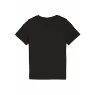 Odzież sportowa dziecięca - Dziecięca koszulka Super PUMA z grafiką PUMA Black - miniaturka - grafika 1