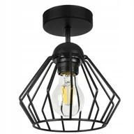 Lampy sufitowe - Lampa Sufitowa Wisząca Żyrandol Plafon Led Loft - miniaturka - grafika 1