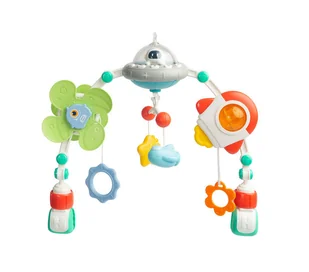 7924 Zabawka Edukacyjna - Pałąk Do Wózka Kosmos - Zabawki interaktywne dla dzieci - miniaturka - grafika 1