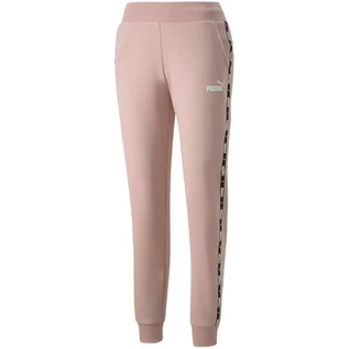 Spodnie damskie - Spodnie damskie Puma Power Tape FL różowe 849094 47-L - grafika 1