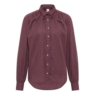 Lee Damska koszulka Lady Tie Neck, Boysenberry, XL - Koszulki i topy damskie - miniaturka - grafika 1