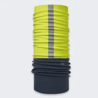 Apaszki i szaliki damskie - Komin wielofunkcyjny Buff Safety Windproof Gore Tex Infinium Reflective Solid Yellow Fluor - miniaturka - grafika 1