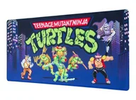 Podkładki pod mysz - Podkładka pod myszkę gamingowa Wojownicze Żółwie Ninja podkładki na biurko 80x35 cm - miniaturka - grafika 1