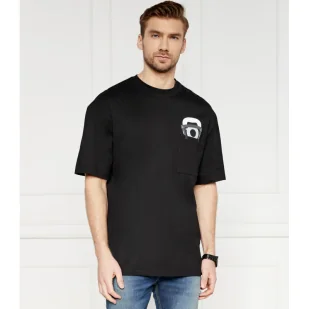 Karl Lagerfeld T-shirt CREWNECK | Regular Fit - Koszulki męskie - miniaturka - grafika 1