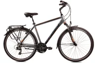 Rowery - Bergon VB TR Czarno-grafitowo-pomarańczowy 20" - miniaturka - grafika 1