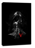 Obrazy i zdjęcia na płótnie - Star Wars Gwiezdne Wojny epizod V - obraz na płótnie Wymiar do wyboru: 40x50 cm - miniaturka - grafika 1