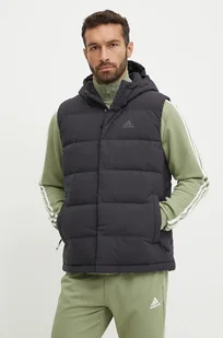 adidas bezrękawnik puchowy Helionic męski kolor czarny zimowy IX8113 - Kamizelki męskie - miniaturka - grafika 1