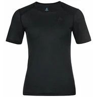 Koszulki i topy damskie - ODLO Damski top Bl Crew Neck S/S Active Wa Top, czarny, L 159111 - miniaturka - grafika 1