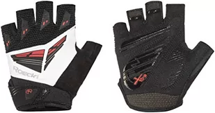 Roeckl Męskie rękawiczki żelazne, czarne/białe, 11 - Rękawiczki - miniaturka - grafika 1