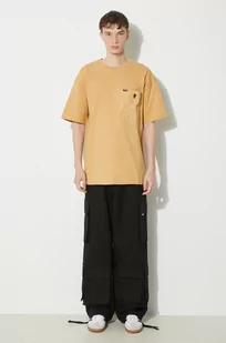 Columbia t-shirt bawełniany Landroamer męski kolor pomarańczowy gładki 2076021 - Koszulki męskie - miniaturka - grafika 1