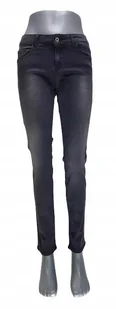 Damskie jeansy Replay Faaby - Slim czarne wyszczuplające oryginalne W28/L30 - Spodnie damskie - miniaturka - grafika 1